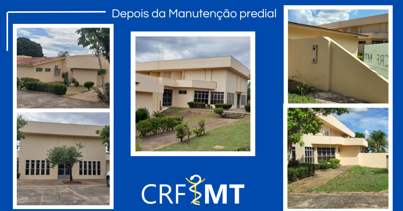 Diretoria Do CRF-MT Promoveu Manutenção Na Fachada E Já Planeja ...